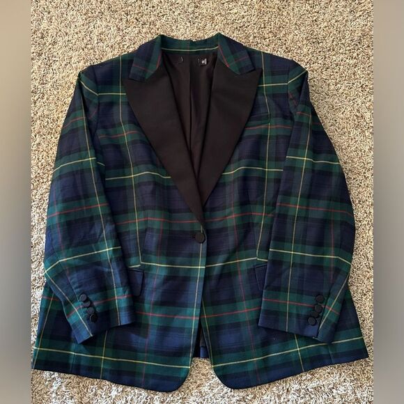 Lauren Ralph Lauren- Plaid Blazer - Size 14W